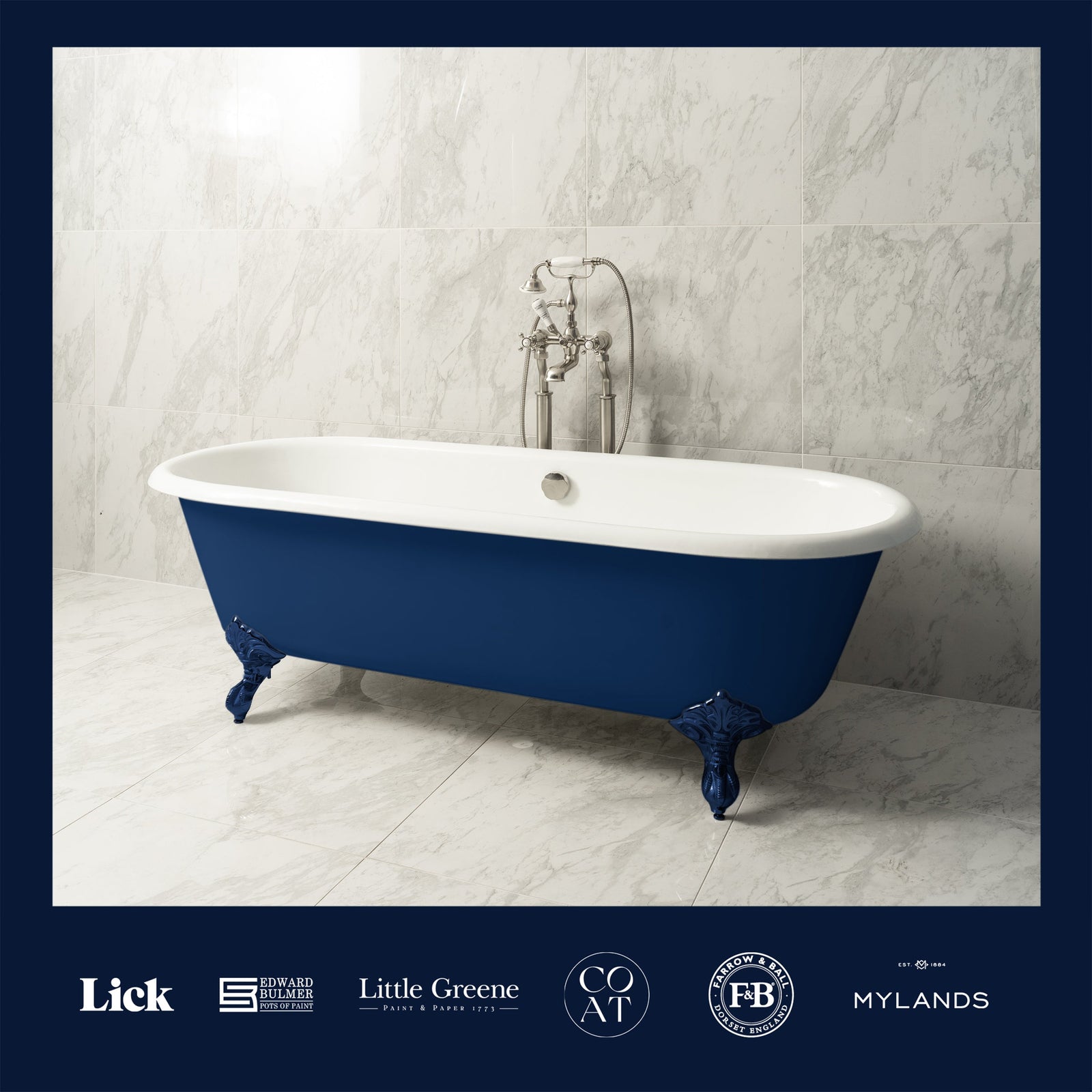 Bryanston Freestanding Cast Iron Bath - Rutland London (UAE)