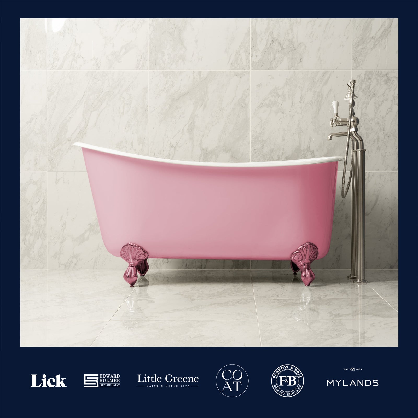 Hereford Freestanding Cast Iron Bath - Rutland London (UAE)