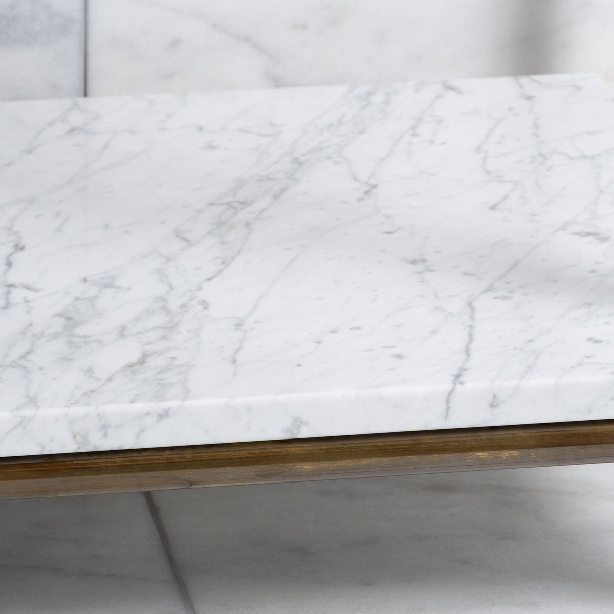 Franklin Double Vanity Suite (Inc. Marble Top, Upstand, Shelf & Basins) - Rutland London (UAE)