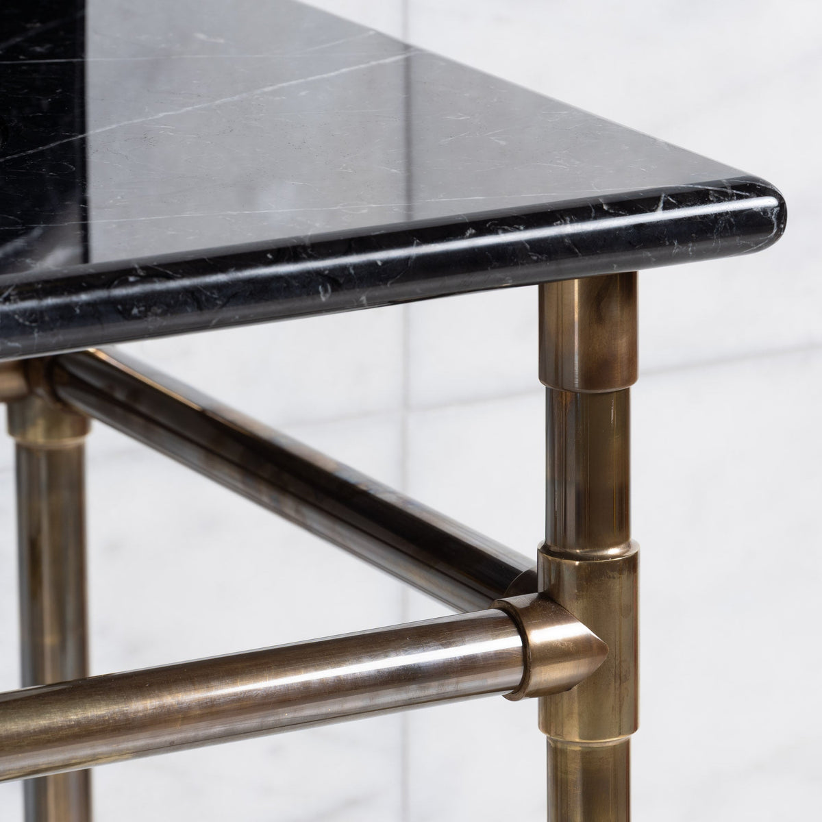 Camden Double Vanity Suite (Inc. Marble Top, Upstand & Basins) - Rutland London (UAE)