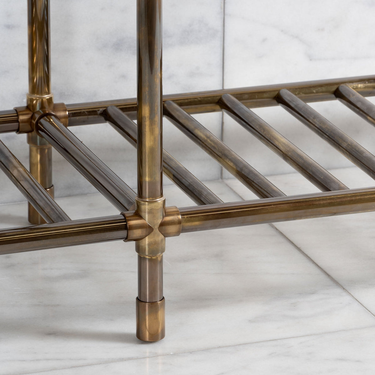 Trinity Double Vanity Stand (Stand Only - No Top, Upstand or Basins) - Rutland London (UAE)