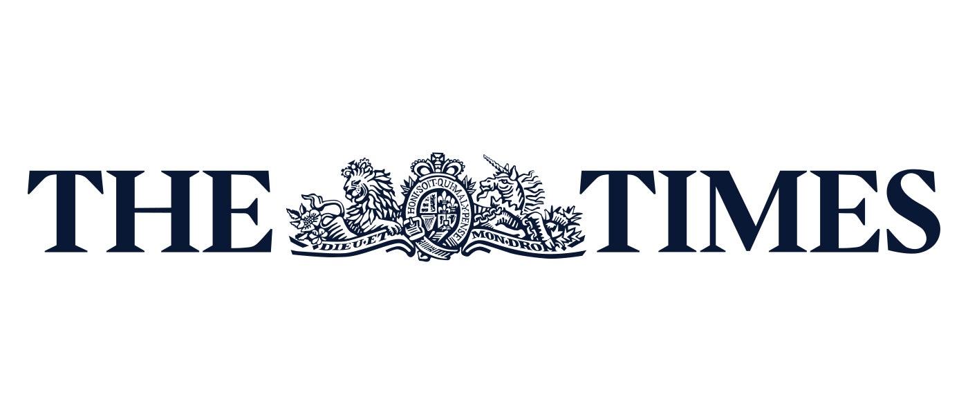 The Times Logo (Blue) - Rutland London (UAE)