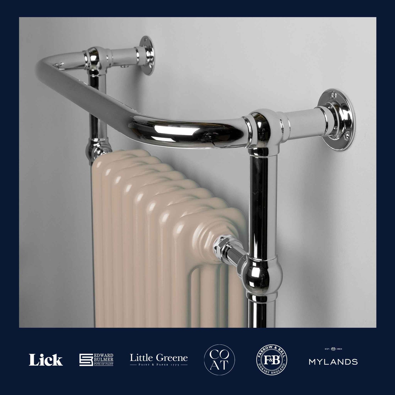 Wilton Heated Towel Rail - Rutland London (UAE)